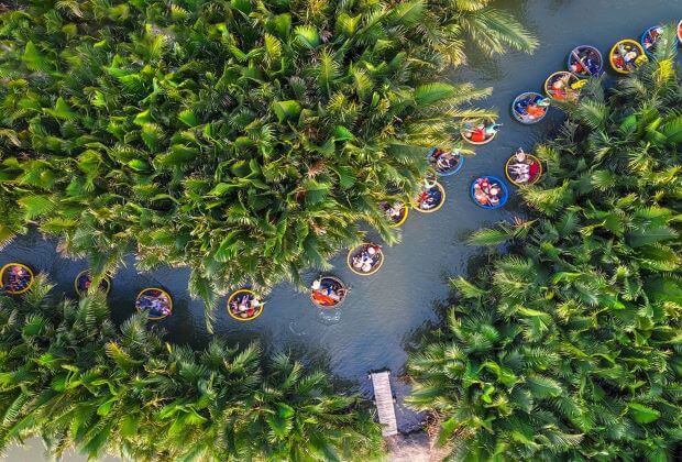 Top 8 địa điểm du lịch Hội An - Rừng dừa Bảy Mẫu